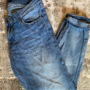 Lucky brand low rise boyfriend fit jeans